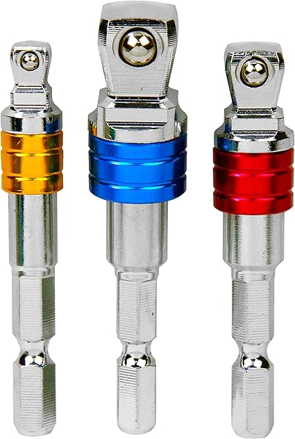 Amazon Sk11 2wayフレックスソケットアダプターセット 差込角 1 4 6 35mm 3 8 9 5mm 1 2 12 7mm Esa 3f ソケットレンチ