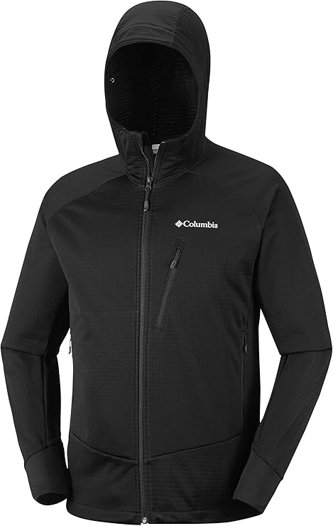 columbia steel cliff hooded softshell jacket
