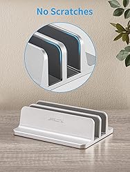 JARLINK Vertical Laptop Stand Holder, Aluminum