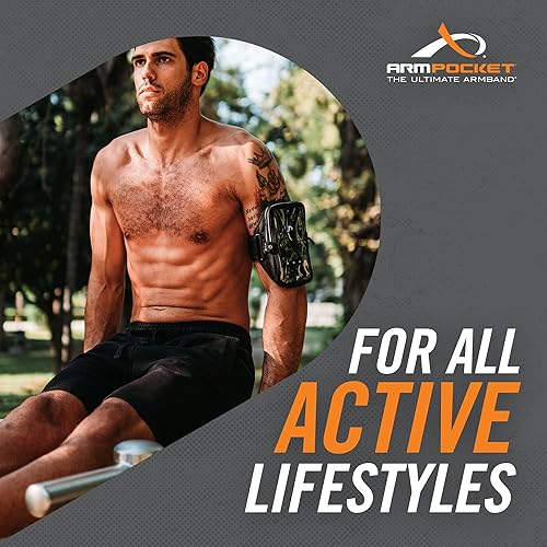 Armpocket Mega i-40 Arm Band, Phone Exercise Holder, Phone Armband