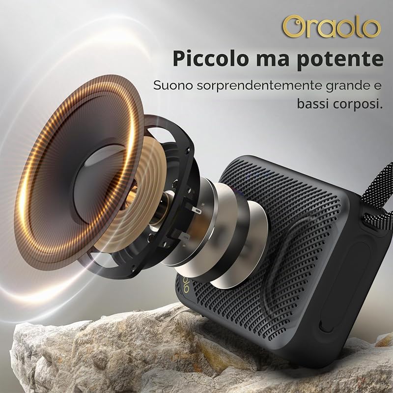 Cassa Bluetooth Portatile Mini Altoparlante Wireless Speaker