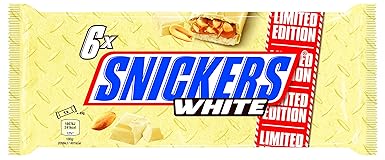 Snickers White 6 Riegel, 17er Pack (17 x 294 g)