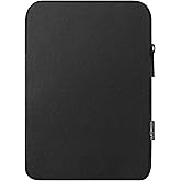 MoKo 13 Inch Tablet Sleeve Fits 13inch iPad Air M3 2025, iPad Pro M4/Air M2 2024, iPad Pro 12.9, Galaxy Tab S8+/S9+ 12.4, Polyester Bag Fit with Apple Pencil or Smart Keyboard,Black