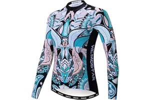 WEIMOSTAR Women's Cycling Jersey Long Sleeve Bike Jacket Biking Shirt Bicycle Clothing