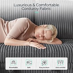 LINSY HOME Sectional Sleeper Sofa with Pull Out