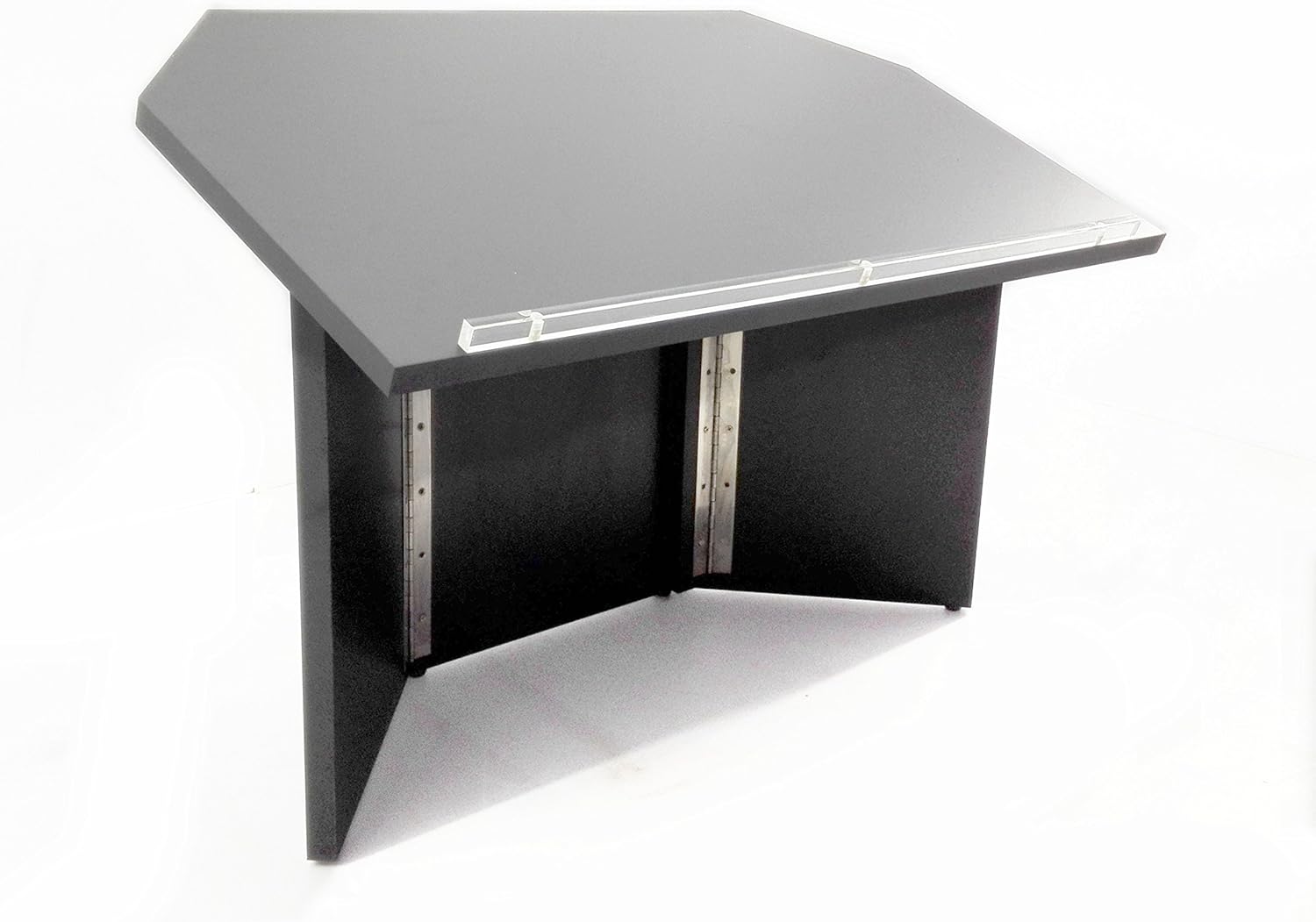FixtureDisplays 27" Table Top Podium with Folding Design