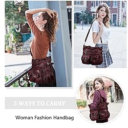 Angelkiss Purses and Handbag for Women Soft PU