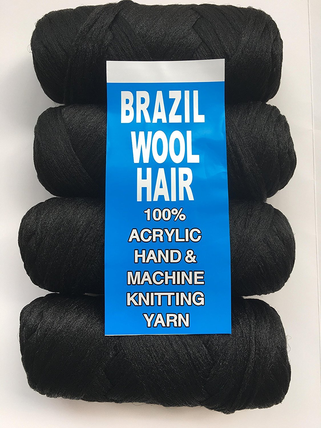 Amazon Com Brazilian Wool Acrylic Yarn For Hair Jumbo Braid