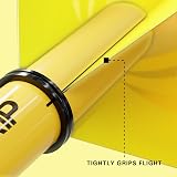 Target Darts Pro Grip Shafts Short 34mm Set of 9 2BA Yellow view 3