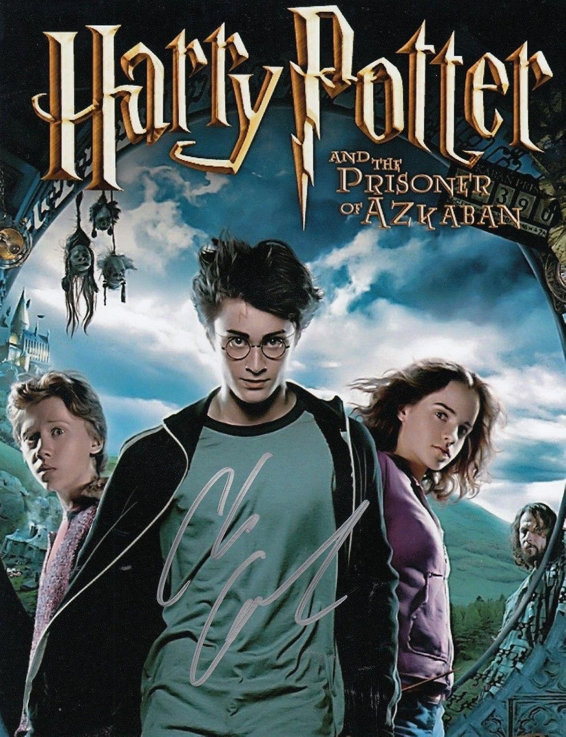 CHRIS COLUMBUS signedHARRY POTTER Prisoner of Azkaban poster 8X10 ...