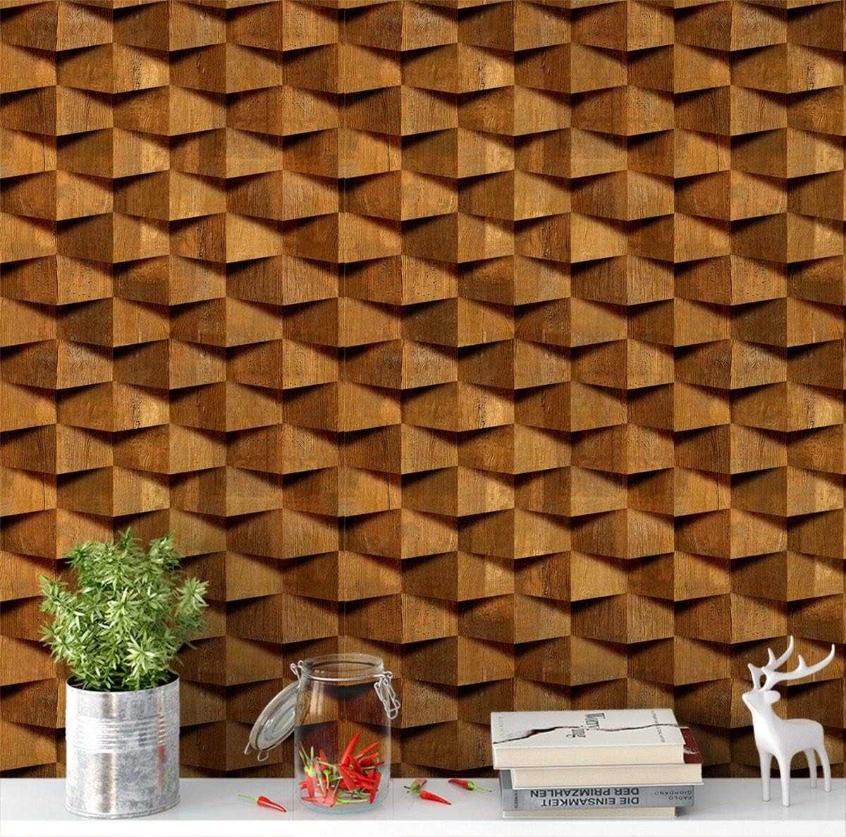 Featured image of post Papel De Parede Adesivo Madeira 3D Lav vel