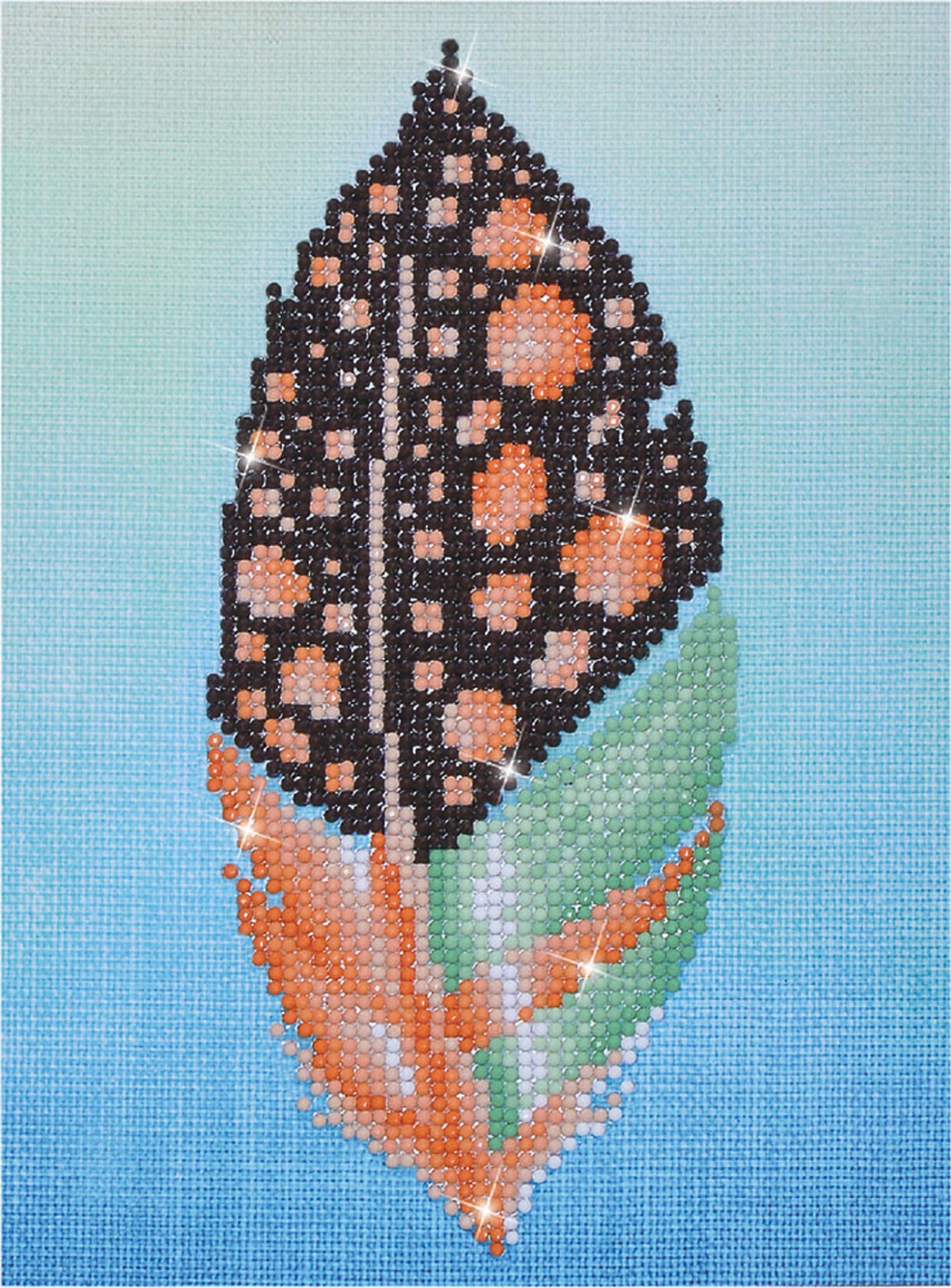 DIAMOND DOTZ Painting, Beginner Kit, Softly Sparkle, 18x 25cm