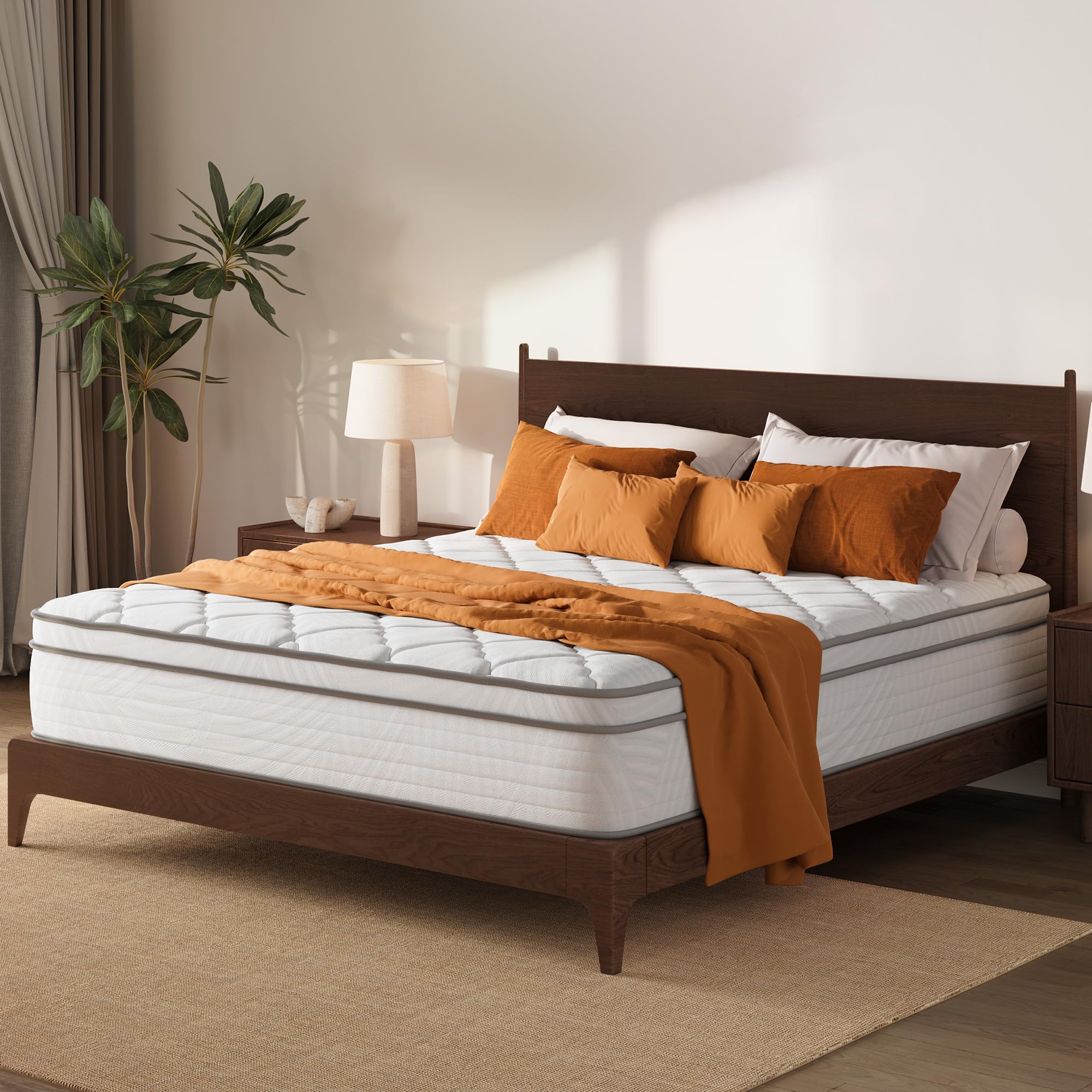 Photo 1 of **DIRTY !!!USED FINAL SALE!!!!Avenco 10 Inch Twin Mattress Individual Pocket Springs for Motion Isolation & Comfort Foam for Pressure Relief, Medium Firm, CertiPUR-US Certified