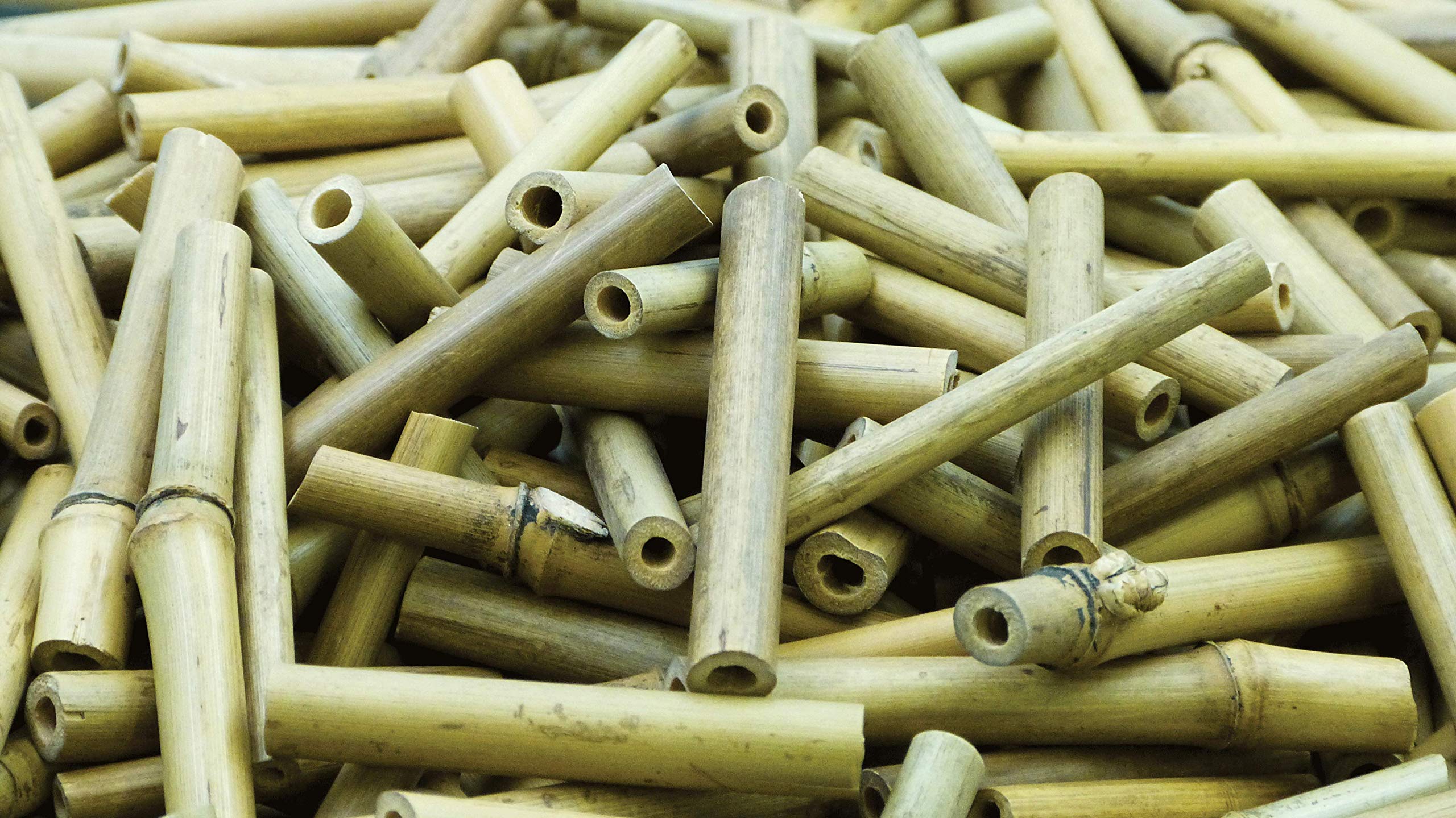 Baker Ross AF926 Short Bamboo Sticks, Sticks For Children And Adults To Create Models or Collages and Decorate Cards And Other Crafts (AF926), Natural, 225g