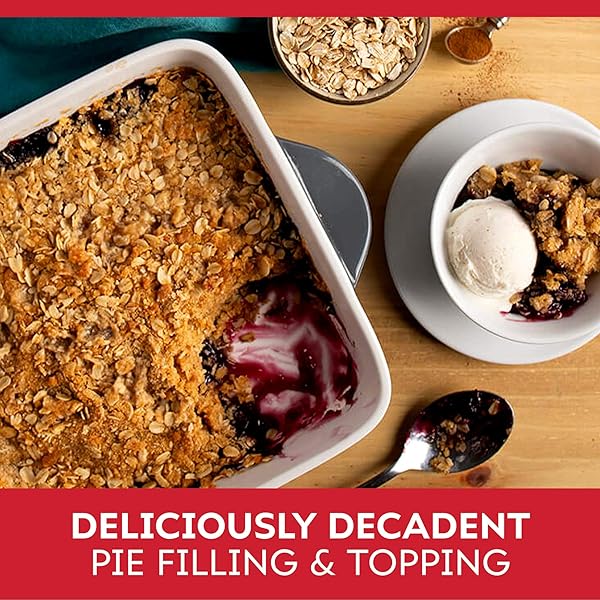 DUNCAN HINES COMSTOCK BLUEBERRY PIE FILLING AND TOPPING, 21 OZ.