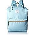 Anello Polyester Canvas Backpacks (Sax Blue)