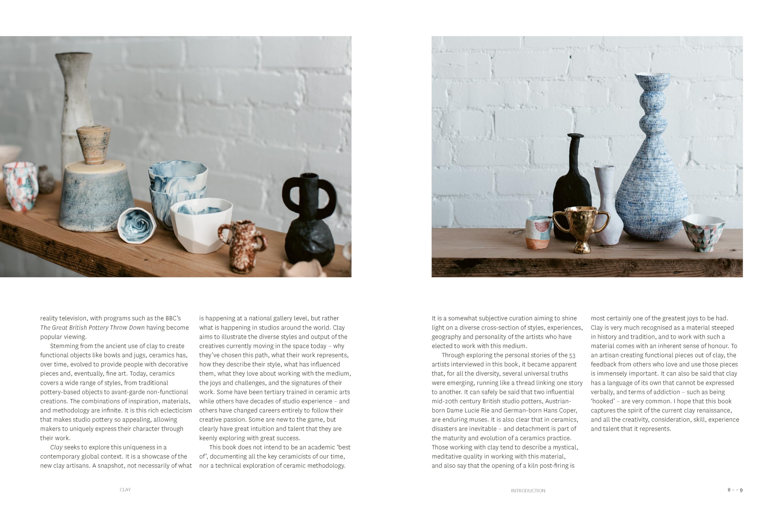 Clay: Contemporary Ceramic Artisans Clay: Contemporary Ceramic Artisans Hardcover
