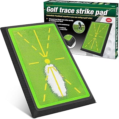 JIMITOP Golf Swing Mat 13x17 Inch Divot Board with Anti-Slip Base Practice