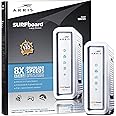 ARRIS SURFboard SB6141 8x4 DOCSIS 3.0 Cable Modem - Retail Packaging- White