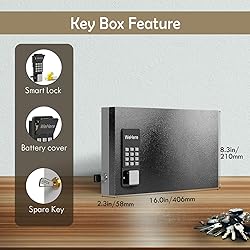 24 Key Lock Box Wall Mount, Smart Key Cabinet, use