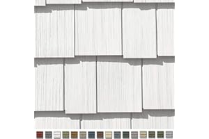 CertainTeed Cedar Impressions Perfection Double 7 Inch Staggered Shingle Siding (1/2 Square)
