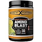 Body Fortress Super Advanced Amino Blast, Lemon Lime, 360 Grams
