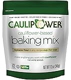 CAULIPOWER Cauliflower-Based Baking Mix, Original, 12 oz, All-Purpose Vegetable-Based Flour, Gluten Free, Vegan, Non-GMO