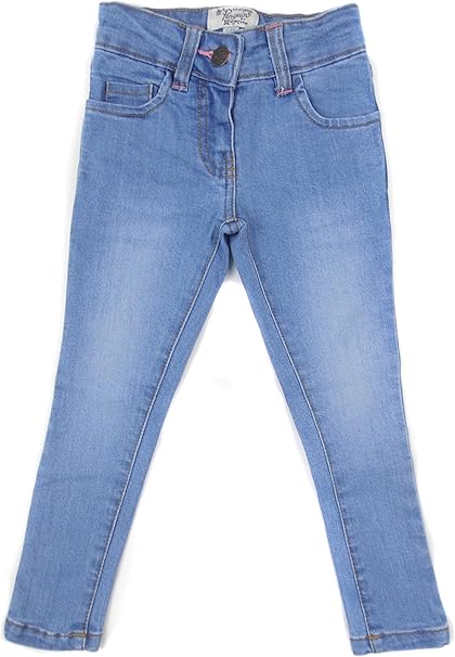 pale blue straight leg jeans
