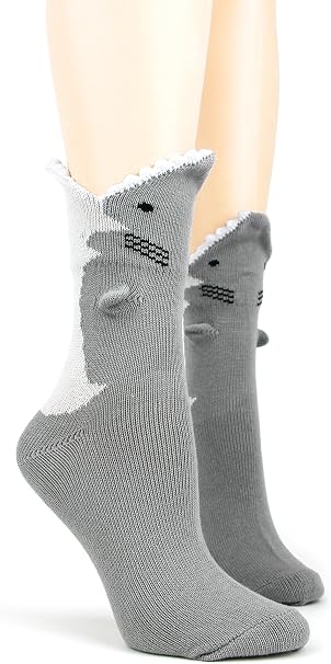 Foot Traffic, Women's 3D Socks, Fits Women's Shoe Sizes 4-10