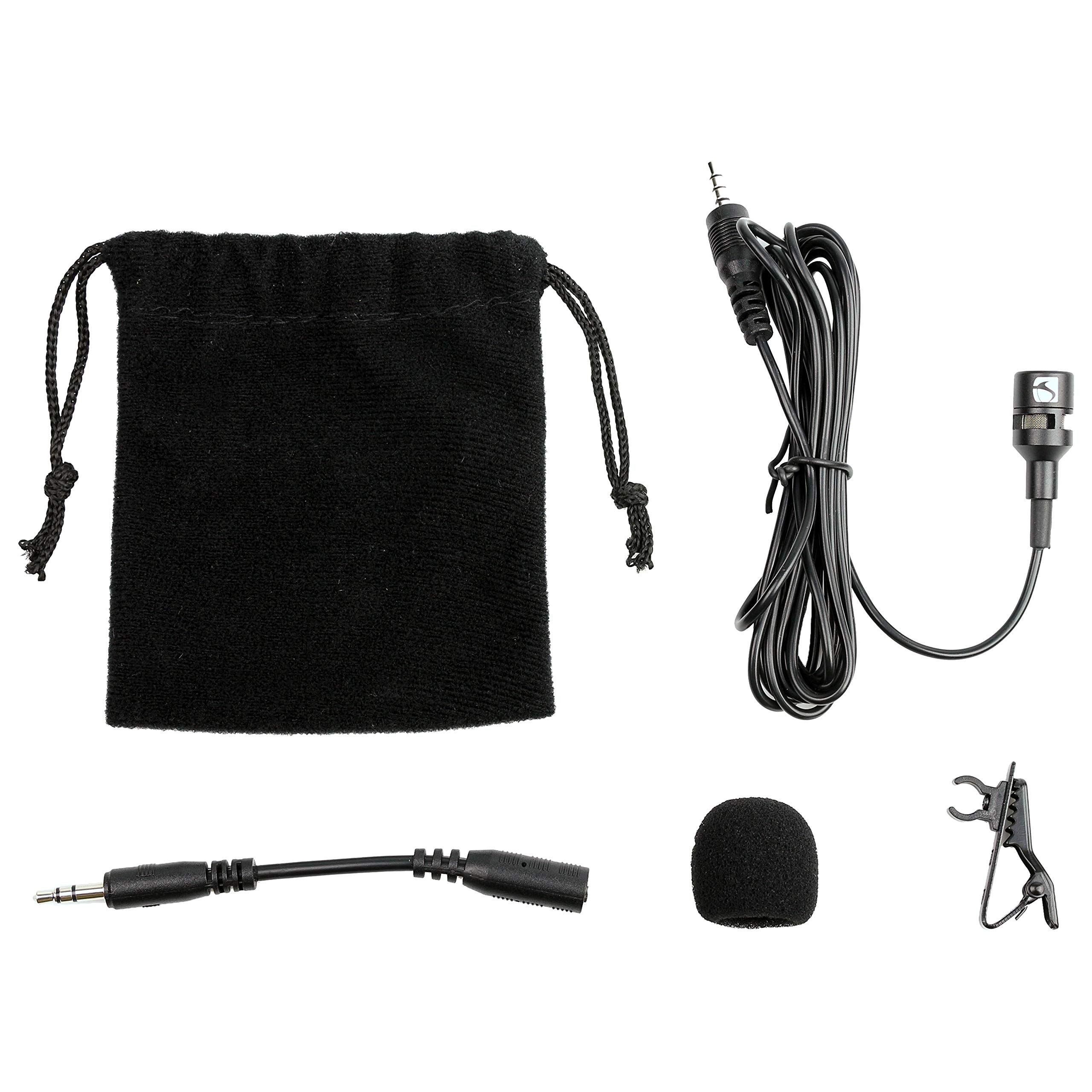 Industry Standard Sound ISSLM01O ISSLM01O Omni-Directional Lavalier Microphone