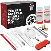 BleedZone Tektro Brake Bleed Kit with 120ml Mineral Oil for TRP Brakes | 5.5mm Olive Insert, Funnel Adapter, 20ml Syringe, Torx and CR-V Wrenches