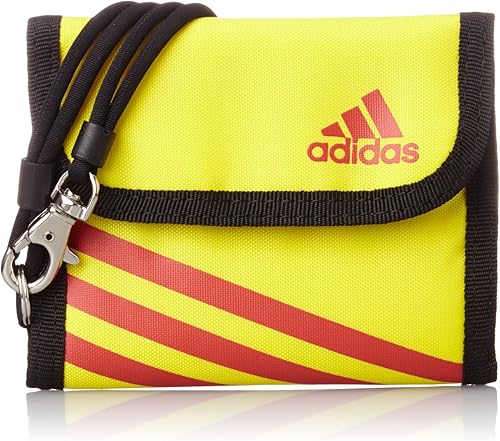Amazon アディダス 財布 ストラップ付 ウォレット 2つ折り財布 13イエロー メンズバッグ 財布