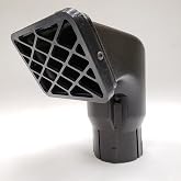 Universal Fit Mudding Snorkel Head 3" Inner Diameter High Mount Ram Off Road 4x4 Replacement Top