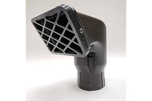 LEDIN Universal Fit Mudding Snorkel Head 3" Inner Diameter High Mount Ram Off Road 4x4 Replacement Top