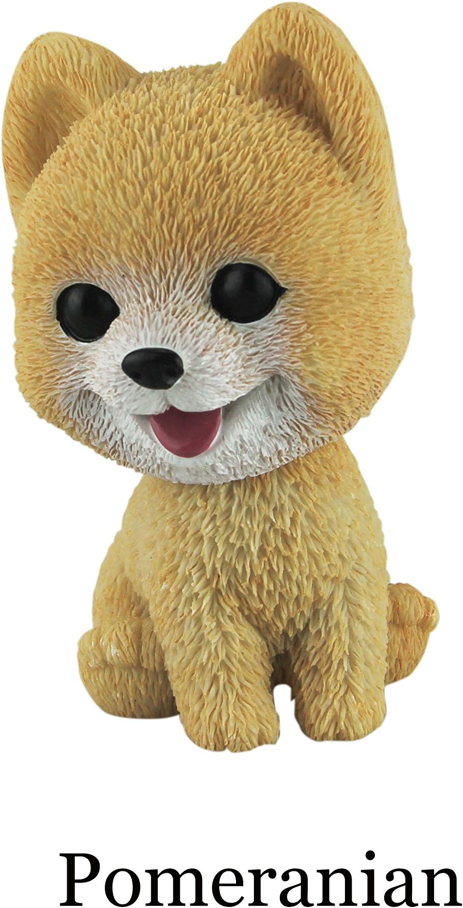 Eastalent Bobbleheads Bobble Head Dogs car Dashboard Decors Dashboard Doll Nodding Dog -- (Pomeranian)