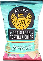 Siete Sea Salt Grain Free Tortilla Chips, 5 oz bags (1 PACK)