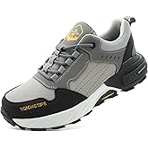 TOUGHSTEPS Steel Toe Shoes for Men Women Puncture Proof Safety Work Sneakers Lightweight Comfortable Indestructible Utility S