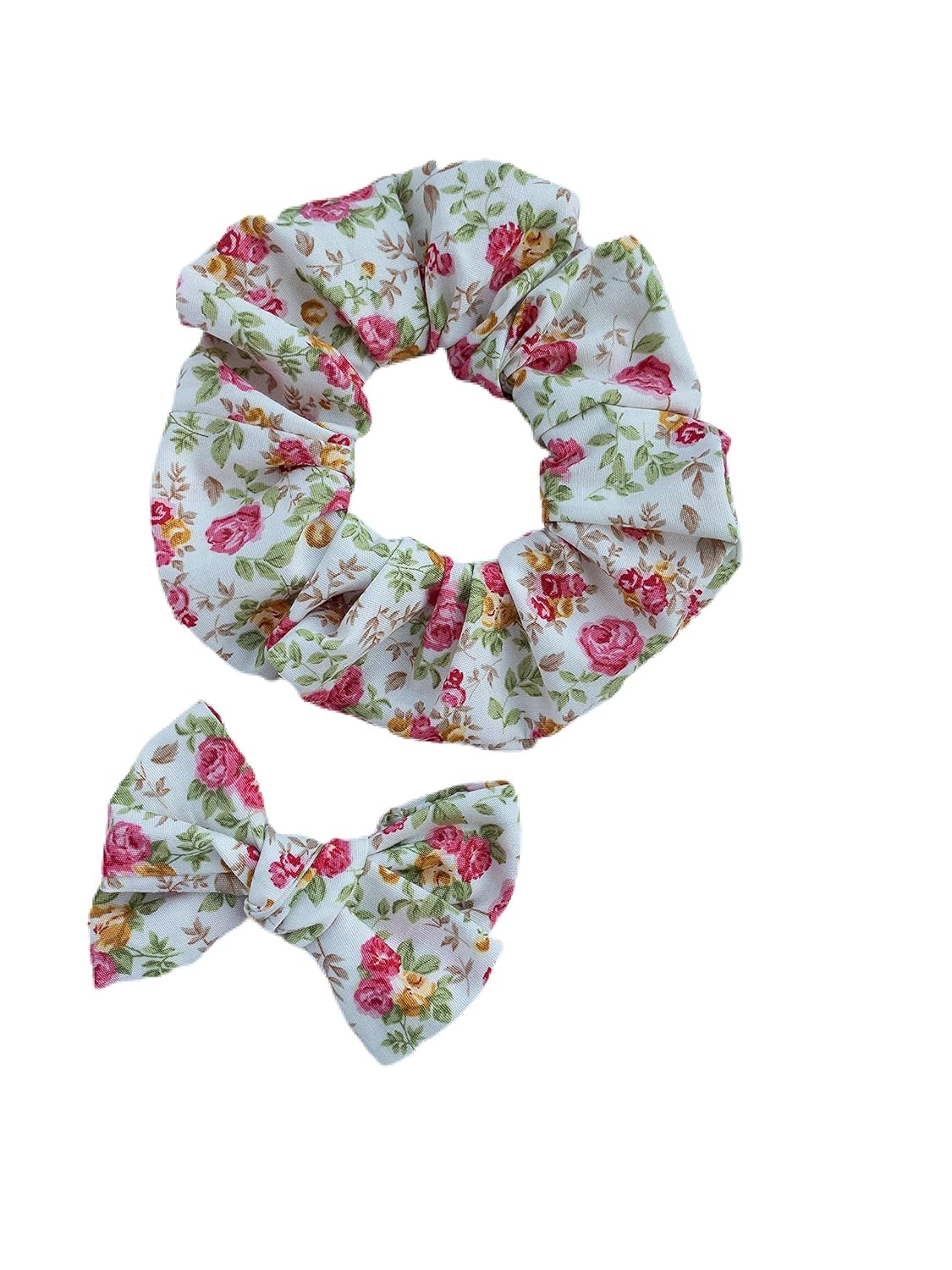 Scrunchie and hair bow. Amazon.co.uk Handmade