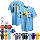 Team Name Custom Men Baseball Jersey Softball T Shirts Women