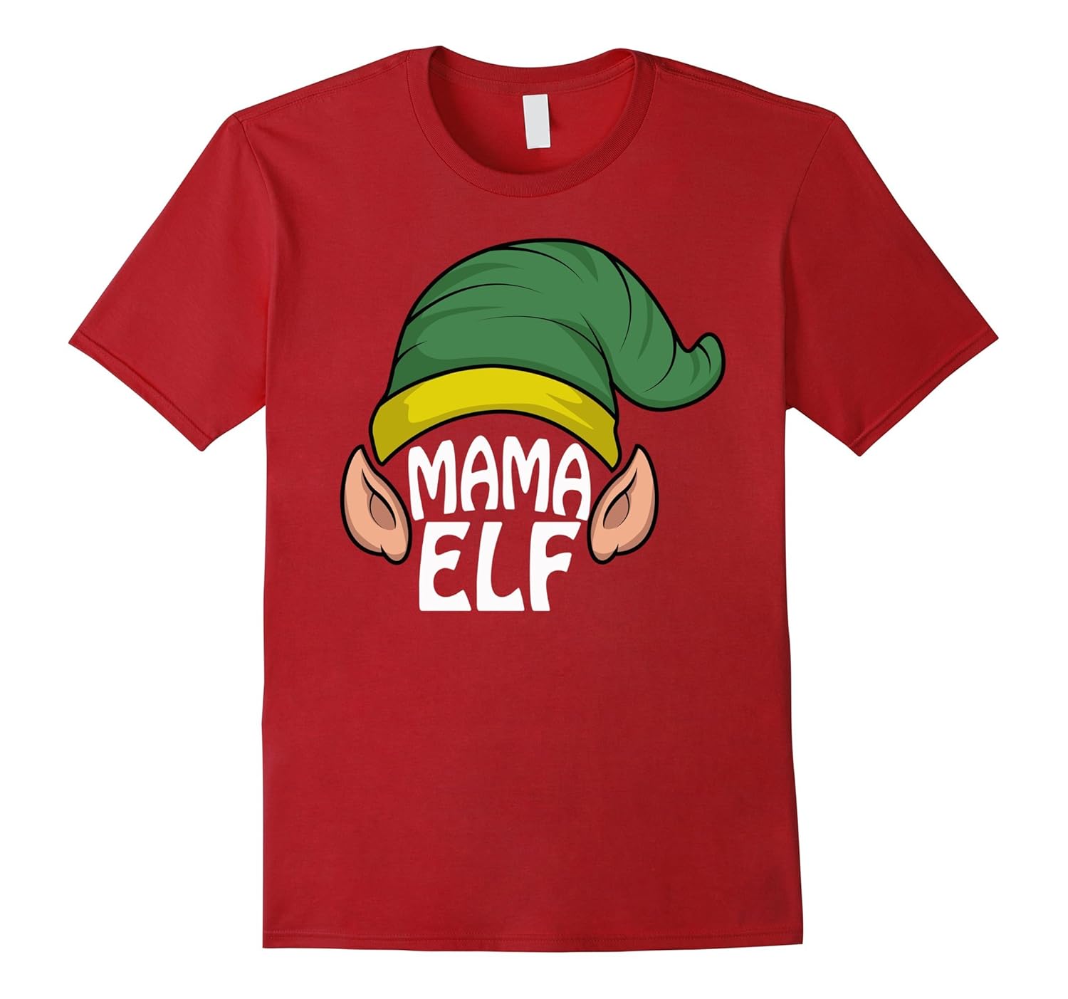 MAMA ELF Funny Christmas T-Shirt | Ugly Sweater Style Shirt-ANZ