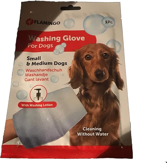 Flamingo - Guante de Cuidado para Perros, Olor neutralizante ...