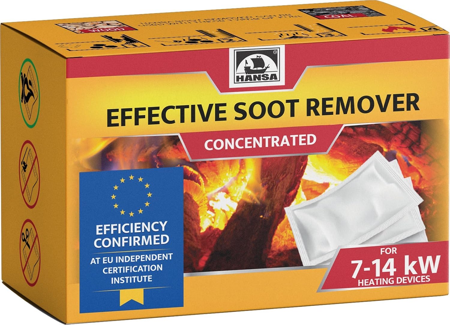 Hansa Creosote/Soot Remover Effective Chimney Cleaner Sweeper