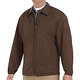 Red Kap mens Perma Lined Panel Jacket work utility