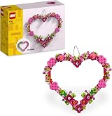 LEGO Heart Ornament Toy 40638 Kids Art Craft Display Model Flowers Leaves Hearts view 1
