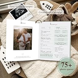 Lanpn My Pregnancy Journal Memory Book for First