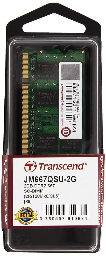 Amazon.in: Buy Transcend 2 GB DDR2-667 MHZ RAM, Memory Module for ...
