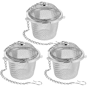 MOBUTOFU Ultrasonic Cleaning Basket Set Minimizing Scrapes and Enhancing Brightness Stainless Steel 3pcs with Multi-Compartme