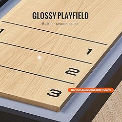 VEVOR Shuffleboard and Curling 2 in 1 Board