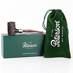 Peterson Pipes Derry Rusticated - Handmade