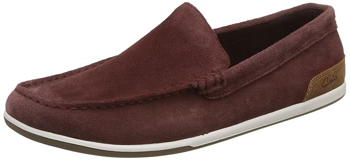 clarks men's medly sun leather boat shoes